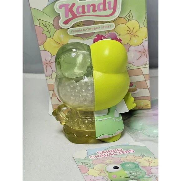 Kandy x Sanrio Floral Daydream Series Keroppi 3” Figure Key Lime Pie New - Picture 3 of 7
